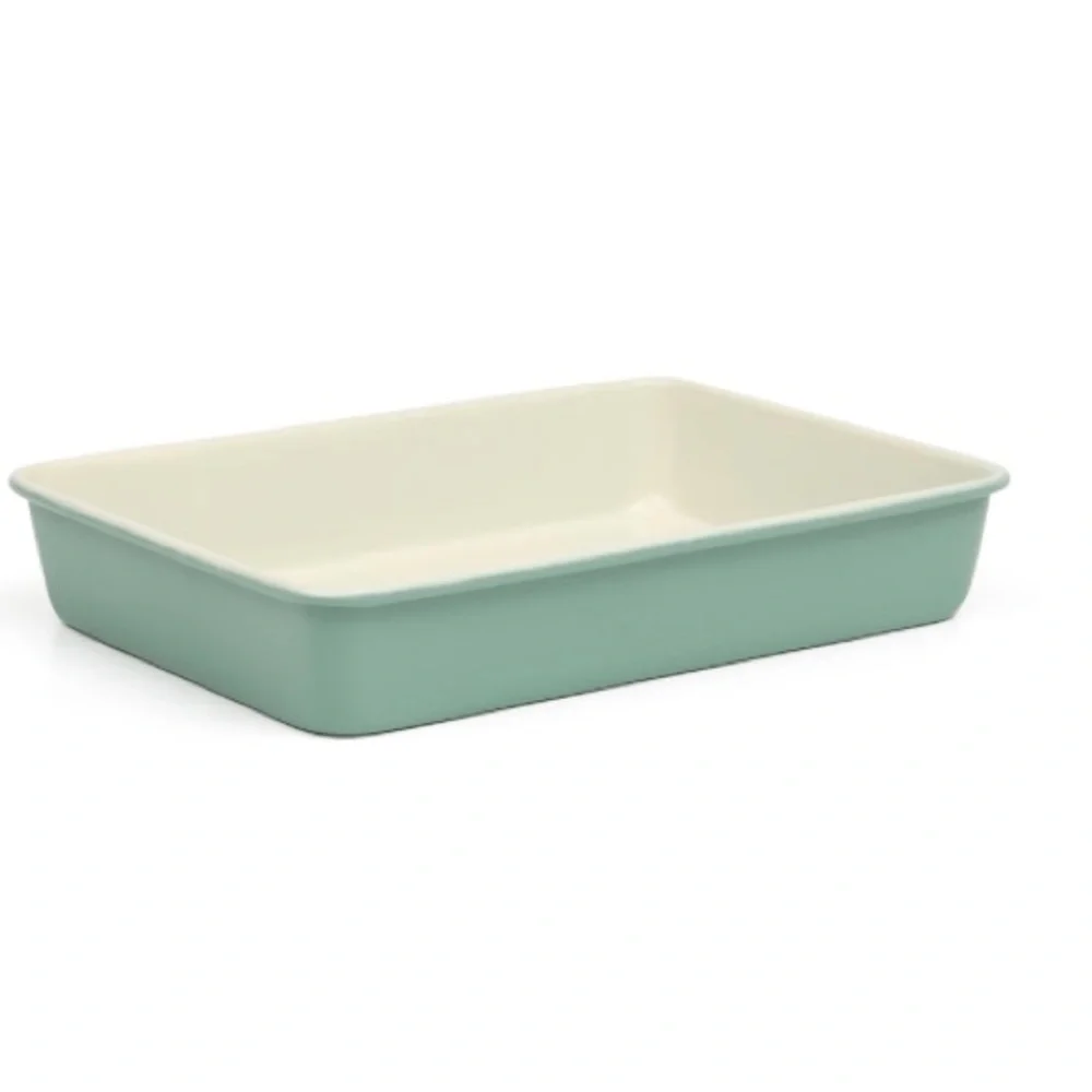 Martha Stewart Teal Nonstick Baking Pan